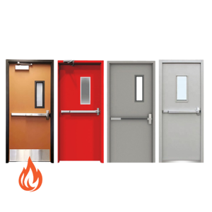 Commercial Building Steel Fireproof Door