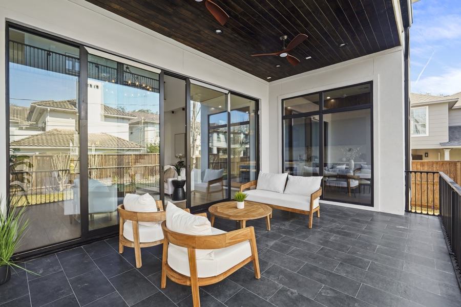 Residential glass enclosure retrofit