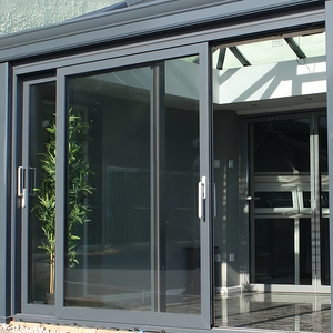 OUNA Aluminum Alloy Heavy Duty Sliding Doors